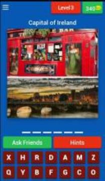 World Capitals City Quiz游戲截圖4
