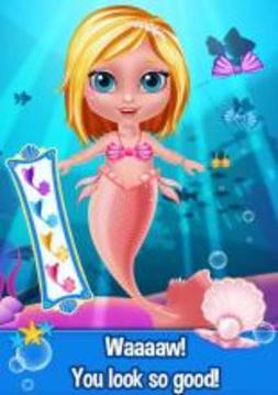 Baby Mermaid Salon游戲截圖1
