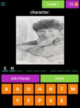 Guess the Korean actors游戲截圖5