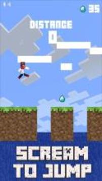 Scream GO Craft: Blocky Runner游戲截圖4