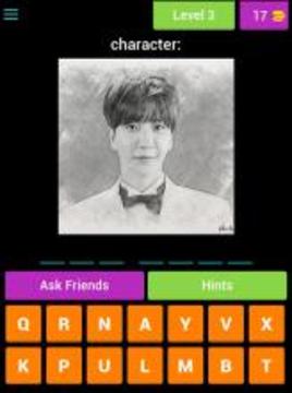 Guess the Korean actors游戲截圖3