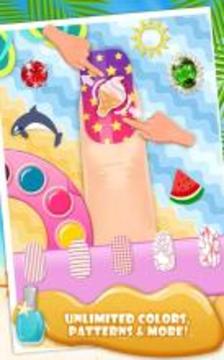 Nail Salon - Holiday Manicure游戲截圖2