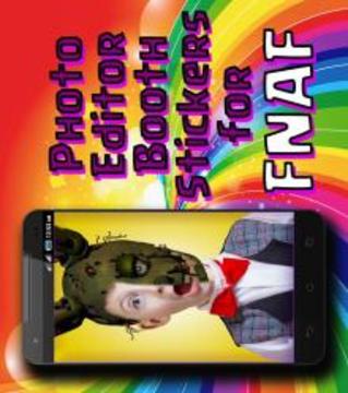 Photo Editor Booth Stickers for FNAF游戲截圖2
