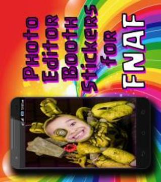 Photo Editor Booth Stickers for FNAF游戲截圖3