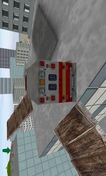 Ambulance Rooftop Parking游戲截圖3