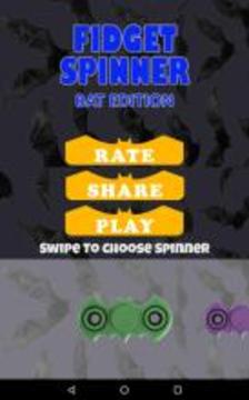 Fidget Spinner Bat Edition游戲截圖4