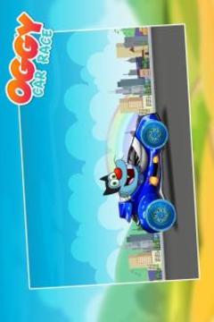 Oggy Car Racing Game游戲截圖1
