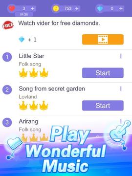 White Tiles 2 : Piano World游戲截圖2