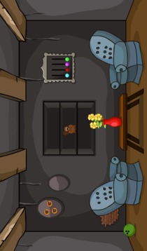 Cracked Toon House Escape游戲截圖3