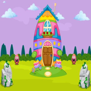 Egg House Smiley Escape游戲截圖1