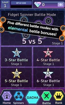 Anime Fidget Spinner Battle游戲截圖5