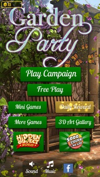 Hidden Object - Garden Party游戲截圖5