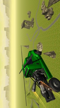 Flying Helicopter Truck Flight游戲截圖1