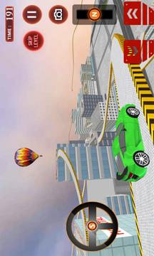 瘋狂的司機(jī)屋頂運(yùn)行3D游戲截圖5