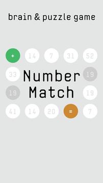 Number Match brain&puzzle game游戲截圖1