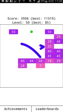 Gravity Brick Breaker游戲截圖2