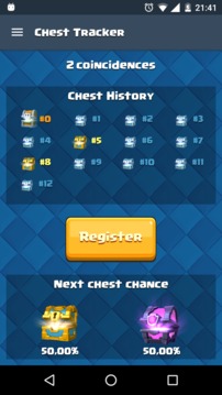 Chest Tracker Calculator游戲截圖4
