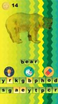 Guess animal on picture for kids 0+游戲截圖2
