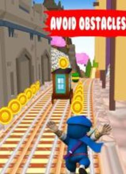 subway kid ninja : hattori games游戲截圖4