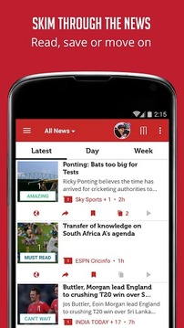 Cricket News and Scores游戲截圖3