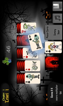Zombie Solitaire Game游戲截圖1
