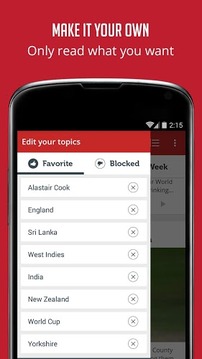 Cricket News and Scores游戲截圖2