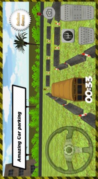 3D School Bus Car Parking游戲截圖2
