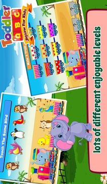 幼兒ABC拼圖為孩子游戲截圖2