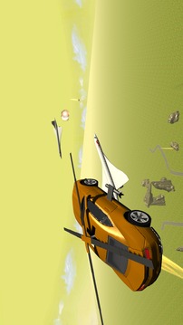 Flying Muscle Helicopter Car游戲截圖4