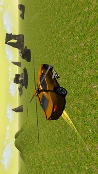 Flying Muscle Helicopter Car游戲截圖2
