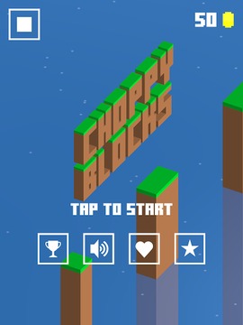 跳跃方块:Choppy Blocks游戏截图1