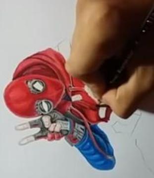 How To Draw Spiderman游戲截圖3