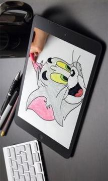 How To Draw Tom and Jerry游戲截圖3