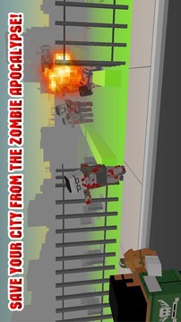 Cube Wars: Zombie Shooter 3D游戲截圖3