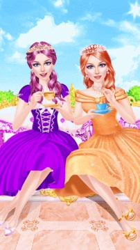 Princess Tea Party - BFF Salon游戲截圖2