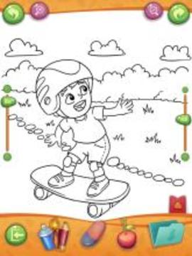 Coloring Book for Creative Kids游戲截圖2