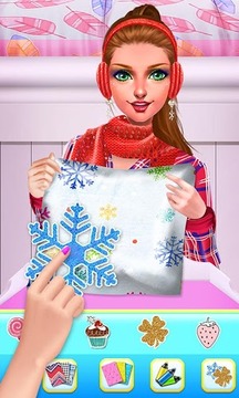 Winter PJ Party: BFF Sleepover游戲截圖3