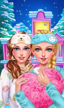 Winter PJ Party: BFF Sleepover游戲截圖1
