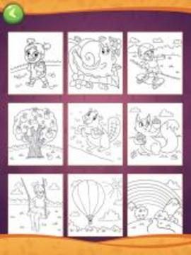 Coloring Book for Creative Kids游戲截圖4
