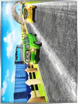 4x4 Prado Racing vs Train games游戲截圖3