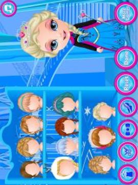 Baby Magic Frozen Salon游戲截圖4