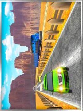 4x4 Prado Racing vs Train games游戲截圖2