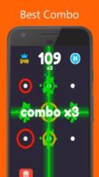 Tic Tac Toe - Color Rings游戲截圖2