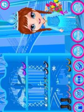 Baby Magic Frozen Salon游戲截圖3