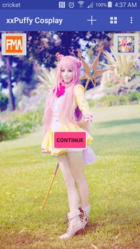 Cosplay Puzzles: xxPuffy游戲截圖2