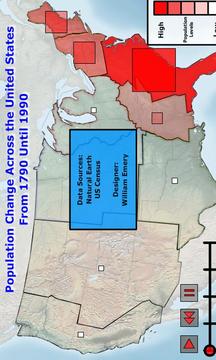 US Population Change 179...游戲截圖1