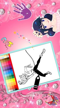 Ladybug Coloring Book游戲截圖2