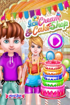 Ice Cream and Cake Shop游戲截圖1