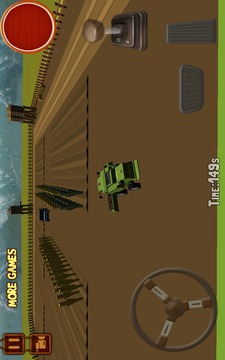 Blocky Farm Tractor Simulator游戏截图3