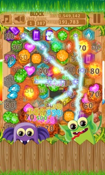 Jewels Blast Crusher Hexagon游戲截圖1